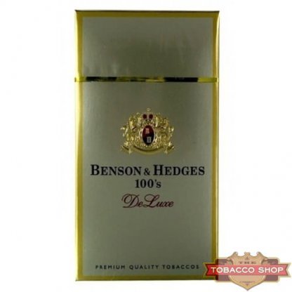 Пачка сигарет Benson & Hedges 100's DeLuxe USA (1 пачка)