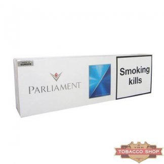 5 блоков сигарет Parliament Aqua Blue Duty Free