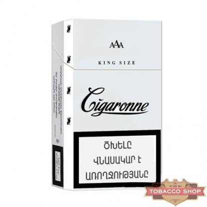 Пачка сигарет Cigaronne King Size White