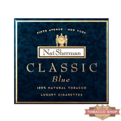 Пачка сигарет Nat Sherman Classic Blue USA (DUTY FREE)