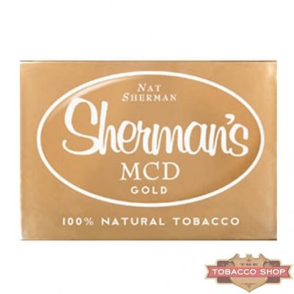 Пачка сигарет Nat Sherman MCD Gold USA
