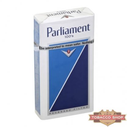 Пачка сигарет Parliament Lights 100's USA