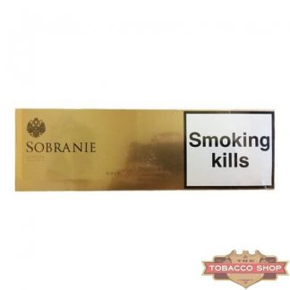 Блок сигарет Sobranie Gold Duty Free