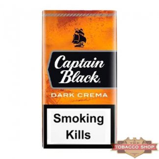 Пачка сигарилл Captain Black Dark Crema USA - новый дизайн