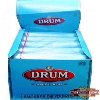 Блок табака для самокруток DRUM Bright Blue 5x50g Duty Free